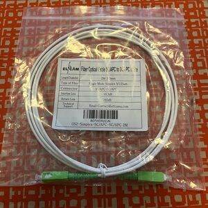 Elfcam Fiber Optical Cable SC/APC to SC/APC
